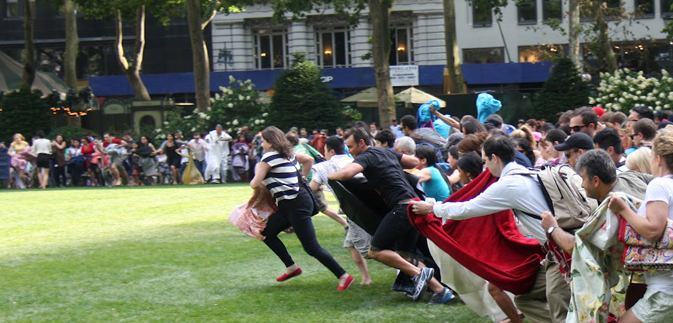 Películas al aire libre en Bryant Park