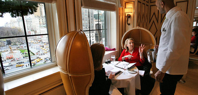 La hora del té en Bergdorf Goodman