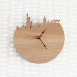 Products of NY: Reloj de pared skyline